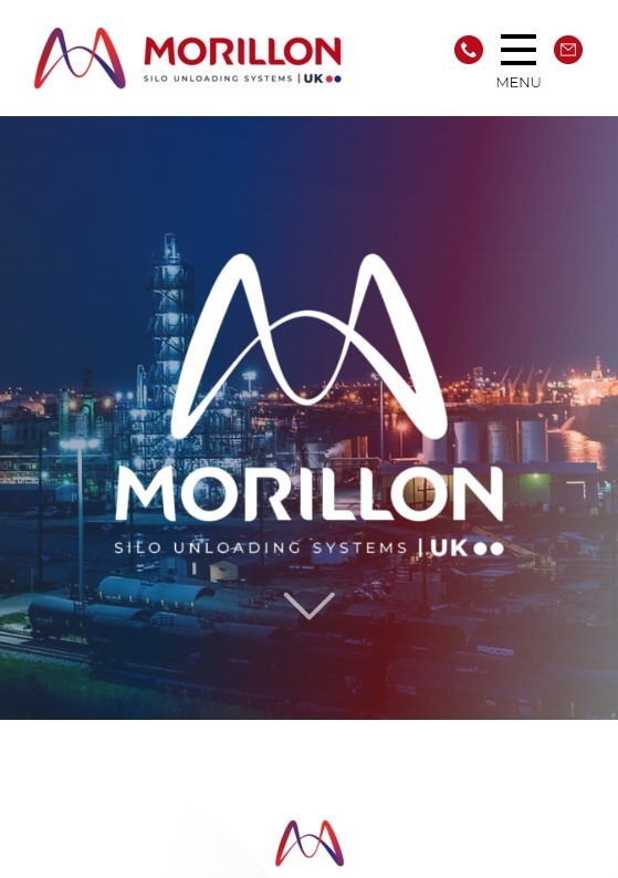 Morillon website shown on website