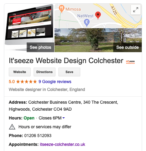 Web Designers in Colchester Essex